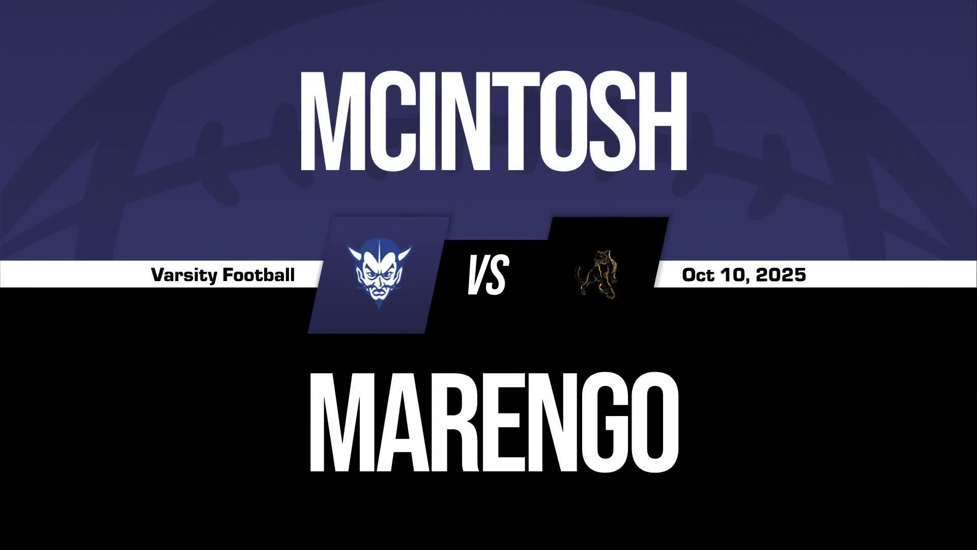 Football Game Preview: Marengo Panthers vs. Sweet Water Bulldogs + How To Watch