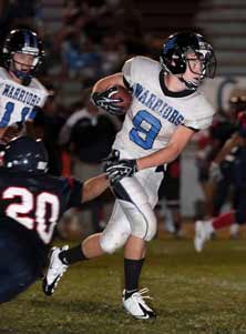 John Curran's 362 rushing yardshelped Saddleback Valley Christian putup 60 points.