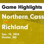 Basketball Game Recap: Richland Colts vs. Barnes County North co-op [North Central/Wimbledon-Courtenay] Bison