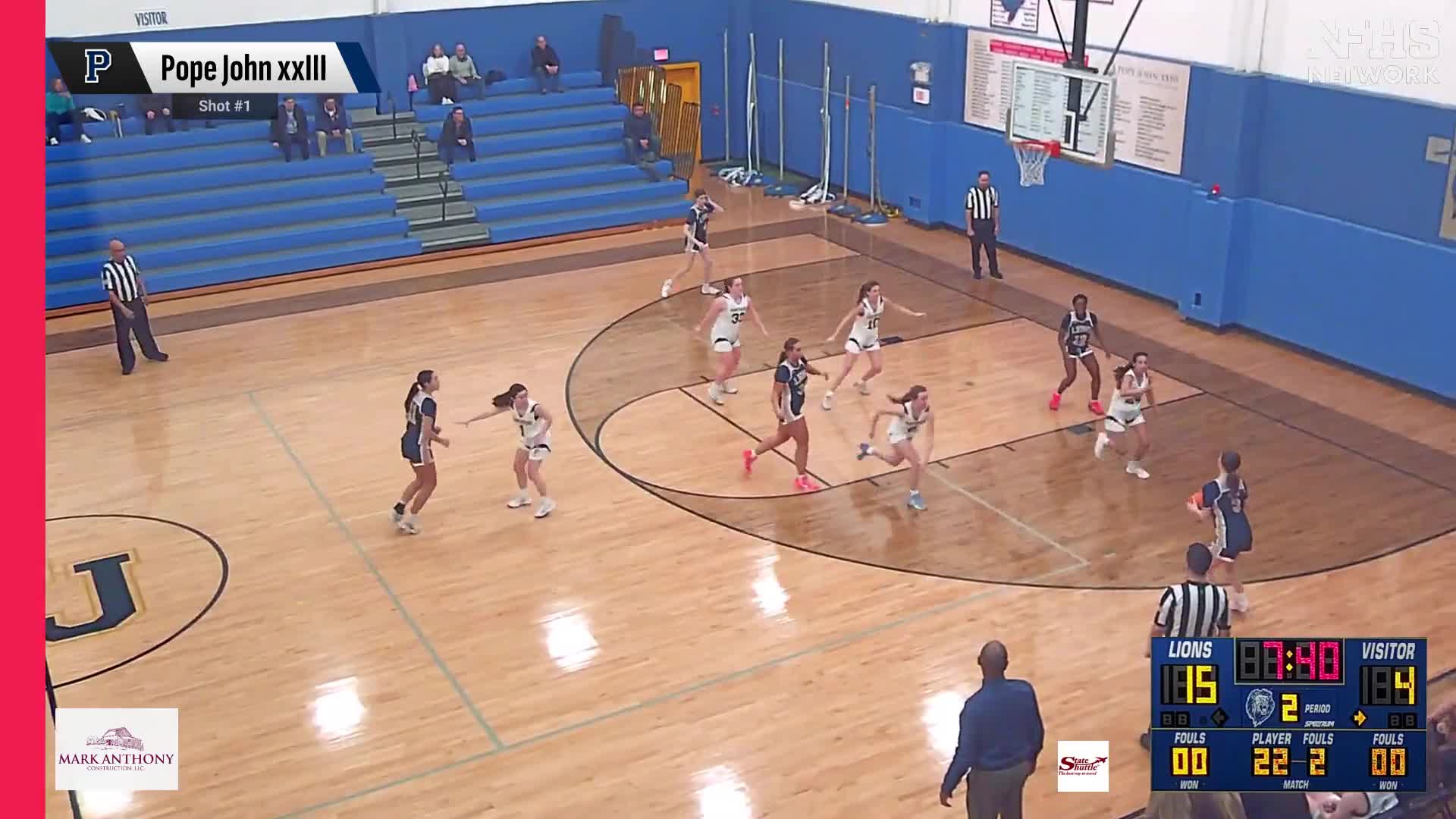 Basketball Recap: Pope John XXIII Sets Scoring Season-High Against Academy of St. Elizabeth + How To Watch