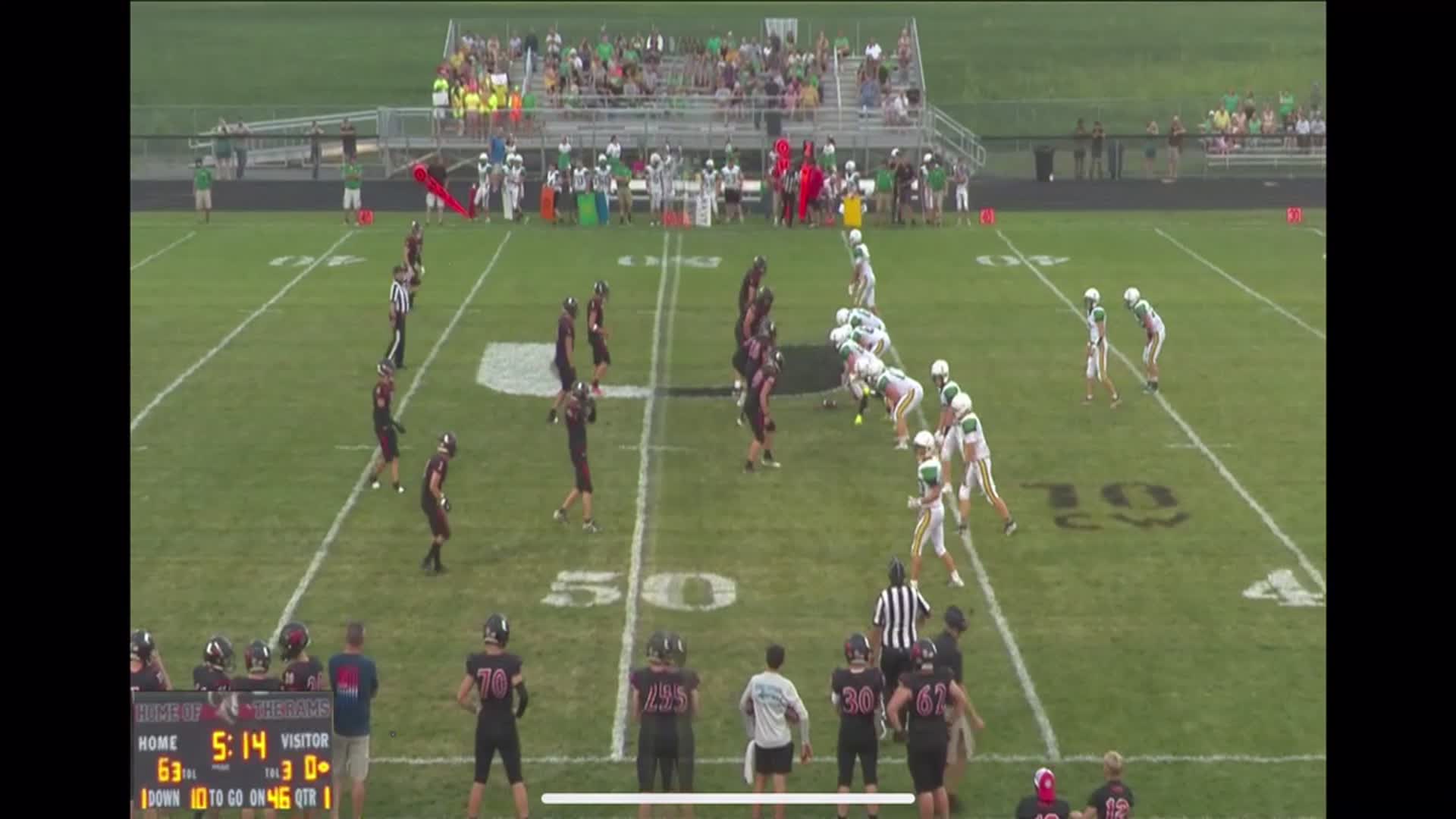 Hunter Damron Game Report: vs Elgin