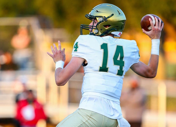Jacob Porteous needed all 647 yards and seven touchdowns as his Gauchos held just a 34-28 lead at halftime.