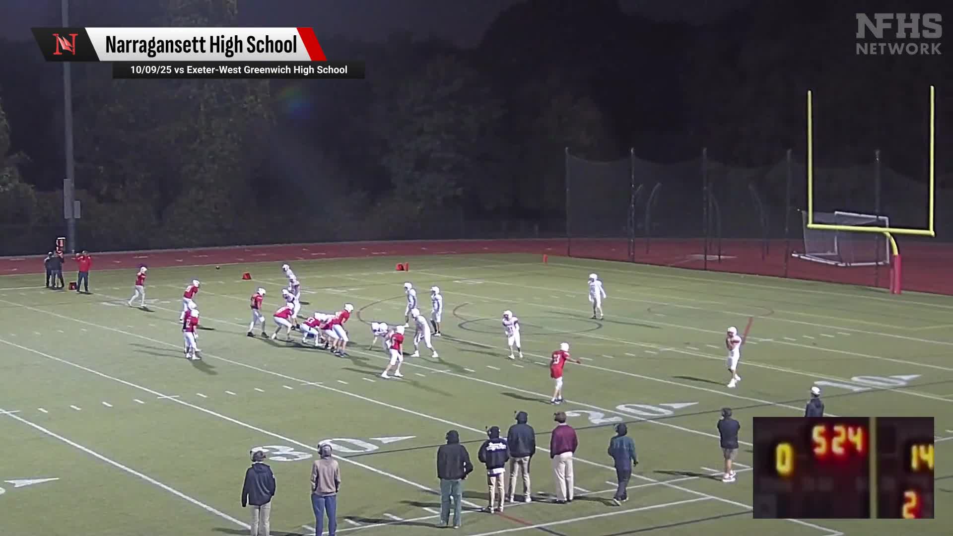 Football Recap: Narragansett Triumphs