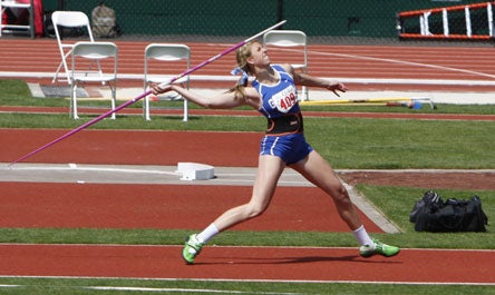 Haley Crouser is another name in a long line of Crousers who have experienced track and field success.