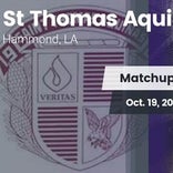 Football Game Recap: St. Thomas Aquinas vs. Springfield