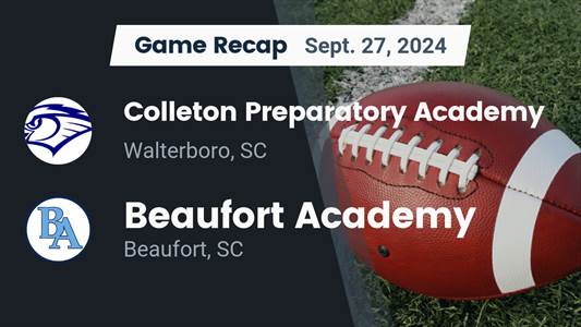Football Game Preview: Colleton Prep Academy War Hawks vs. Patri