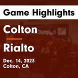 Colton piles up the points against Rubidoux
