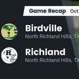 Football Game Recap: Birdville Hawks vs. Richland Royals