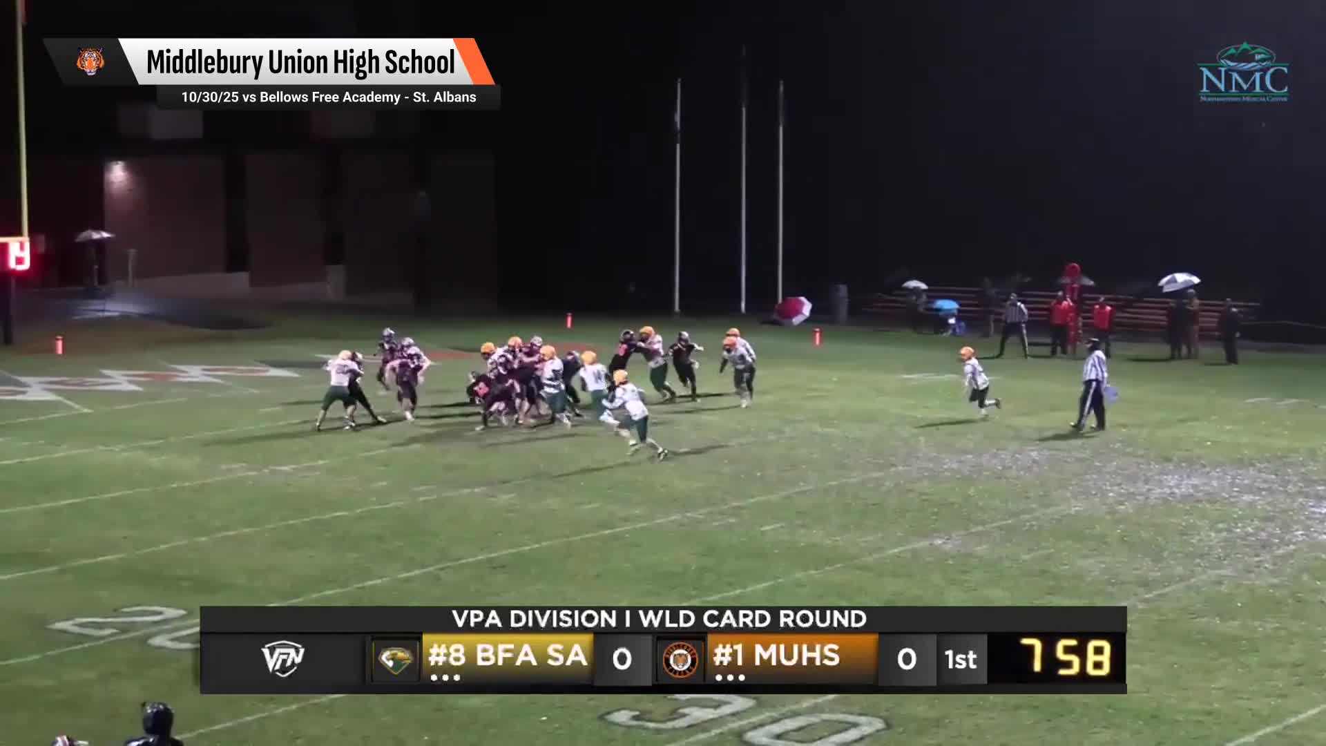 Football Recap: Middlebury Finds Playoff Glory Versus St. Johnsbury Academy + How To Watch