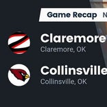 Football Game Recap: Claremore Zebras vs. Collinsville Cardinals