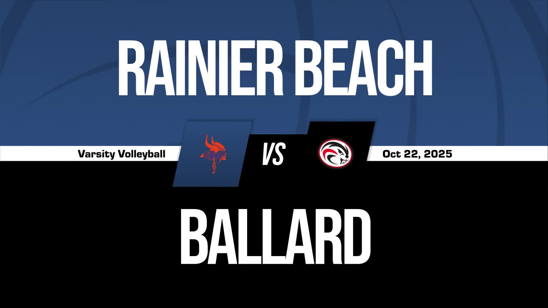 Volleyball Recap: Rainier Beach Comes Up Short