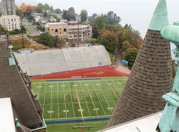 One of many stunning angles from Stadium Bowl.