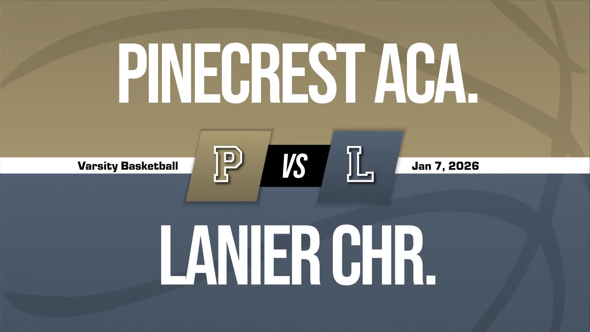 Nick Keyman Game Report: @ Lanier Christian Academy + How To Watch