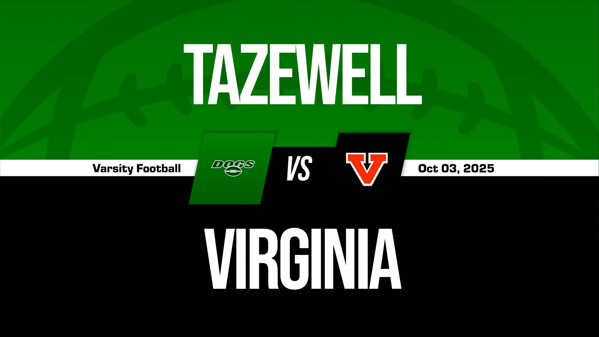 Football Recap: Tazewell Drops Season-High Score on Grundy + How To Watch