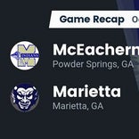 Football Game Recap: Marietta Blue Devils vs. McEachern Indians
