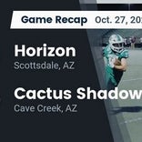 Agua Fria vs. Cactus Shadows