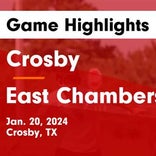 Crosby has no trouble against Barbers Hill
