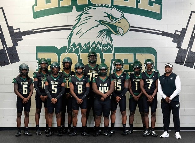 DeSoto coach Claude Mathis looks to guide the Eagles to their fourth state title and third straight after grabbing the 6A Division 2 crown with a 74-14 victory over Summer Creek. (Photo: David Ballering)