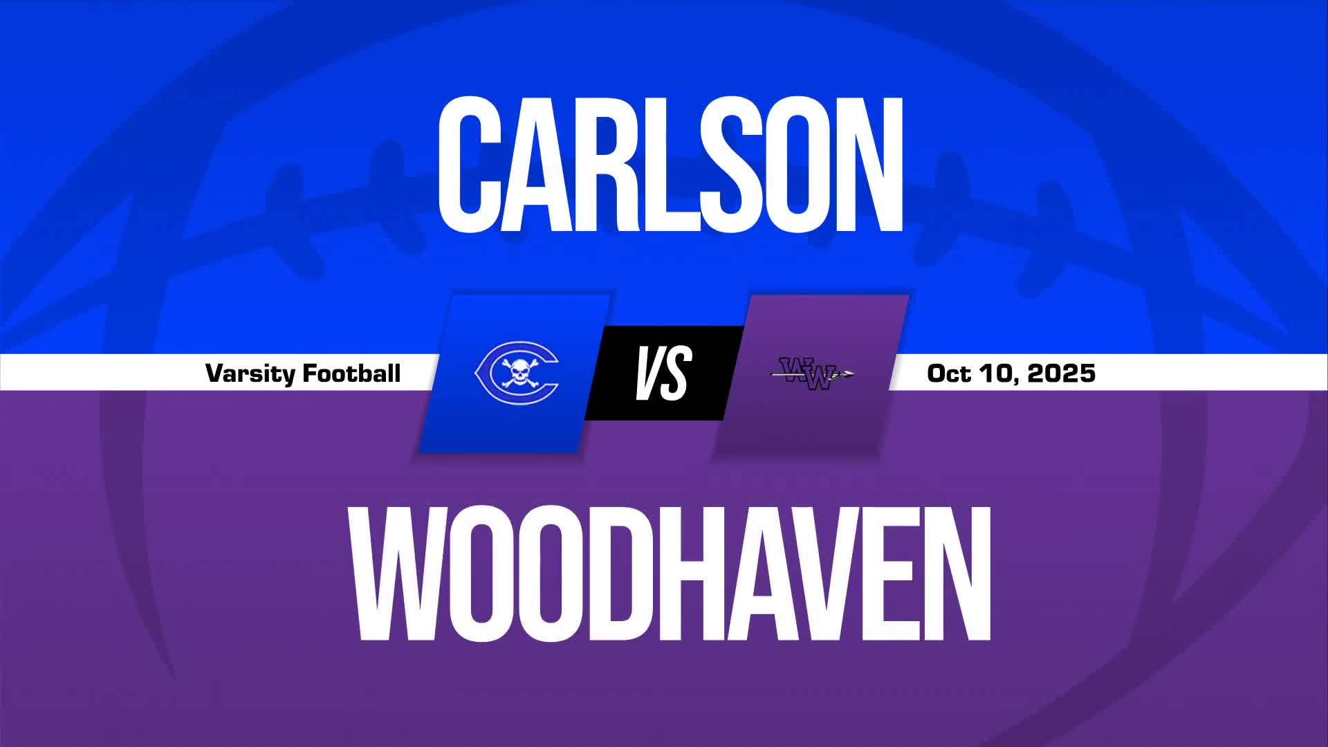 Football Recap: Carlson Picks Up Eighth Consecutive  Win + How To Watch