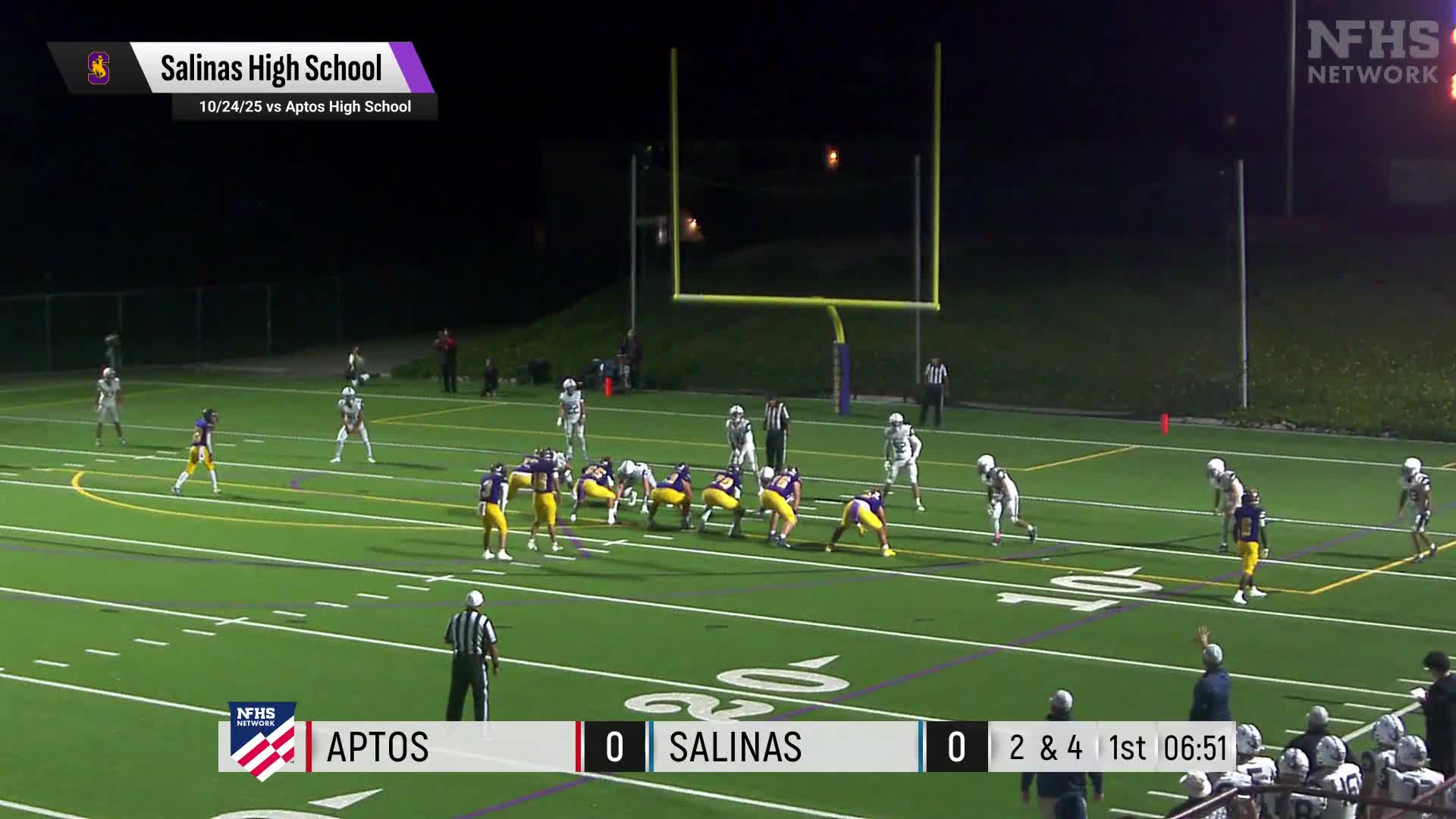 Football Recap: Salinas Picks Up Fifth Straight Win at Home + How To Watch