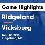 Basketball Game Recap: Vicksburg Gators vs. Ridgeland Titans