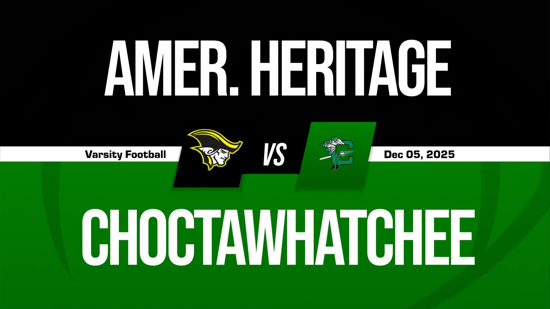 Football Game Preview: American Heritage Patriots vs. Jones Fightin' Tigers + How To Watch