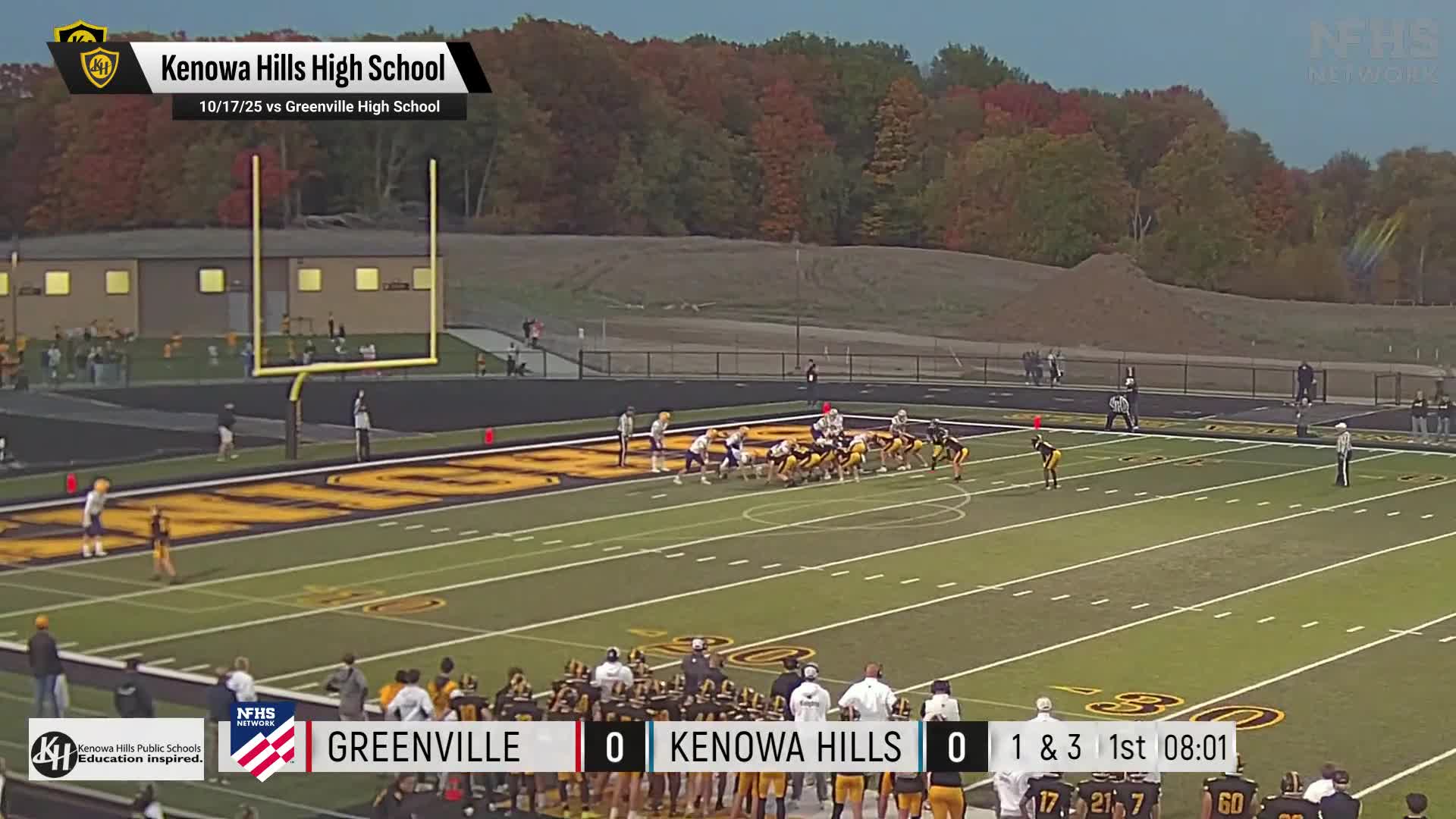Football Recap: Coopersville Piles Up the Points Against Kenowa Hills + How To Watch