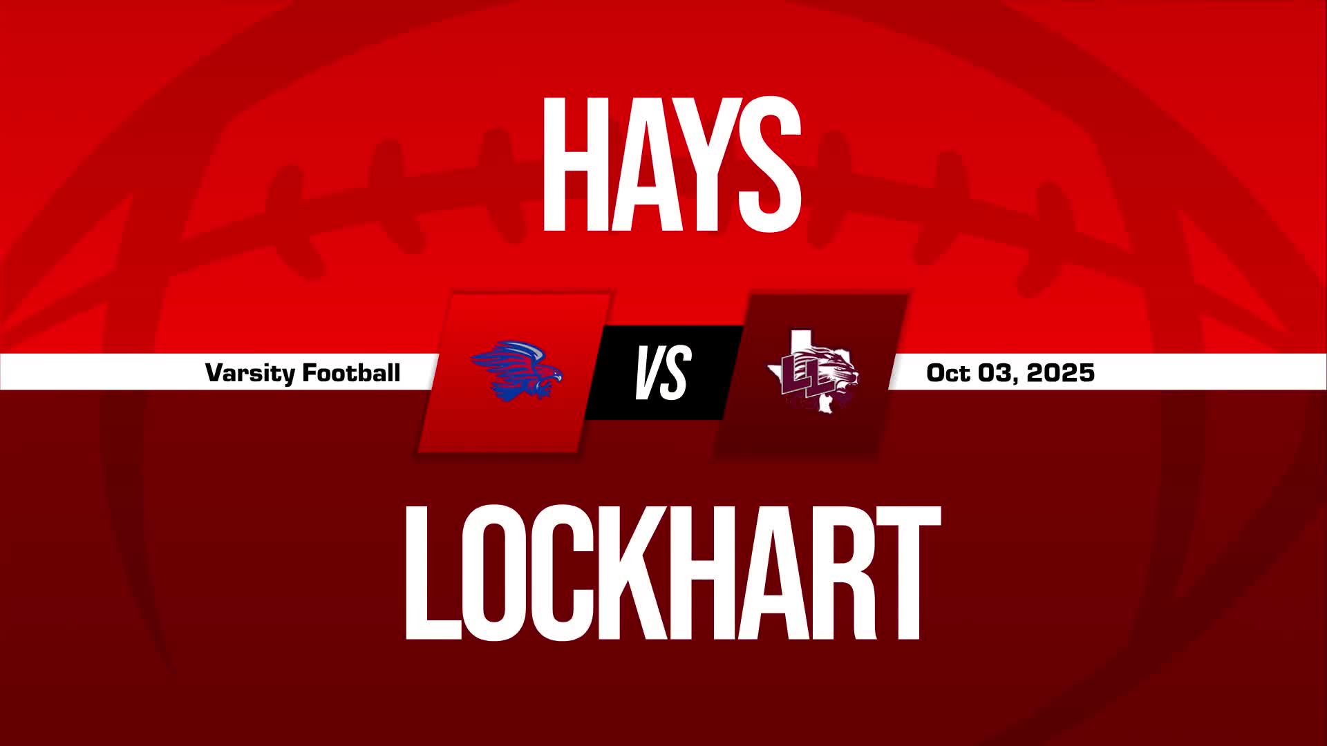 Football Game Preview: Lockhart Lions vs. Weiss Wolves
