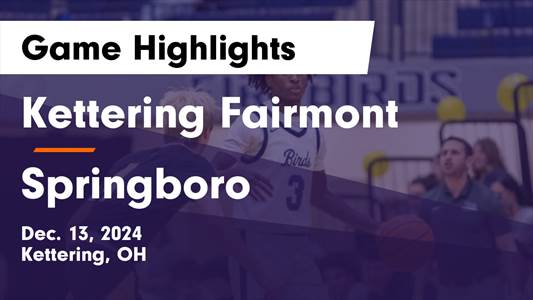 Basketball Game Preview: Springboro Panthers vs. Miamisburg Viki