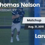 Football Game Recap: Larue County vs. Thomas Nelson