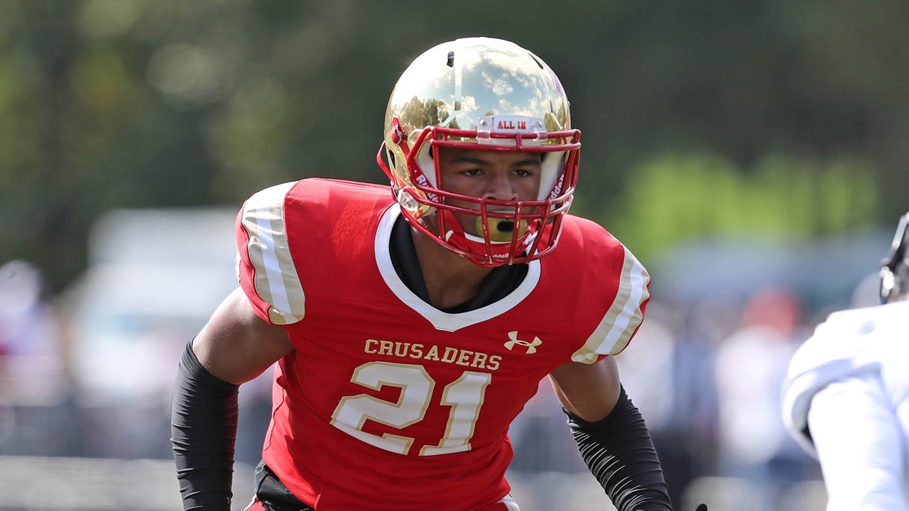 Jaeden Gould named 2021 MaxPreps New Jersey High School Football Player of the Year