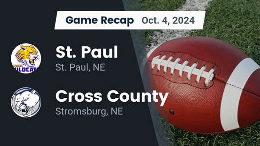 Football Recap: Cross County Comes Up Short