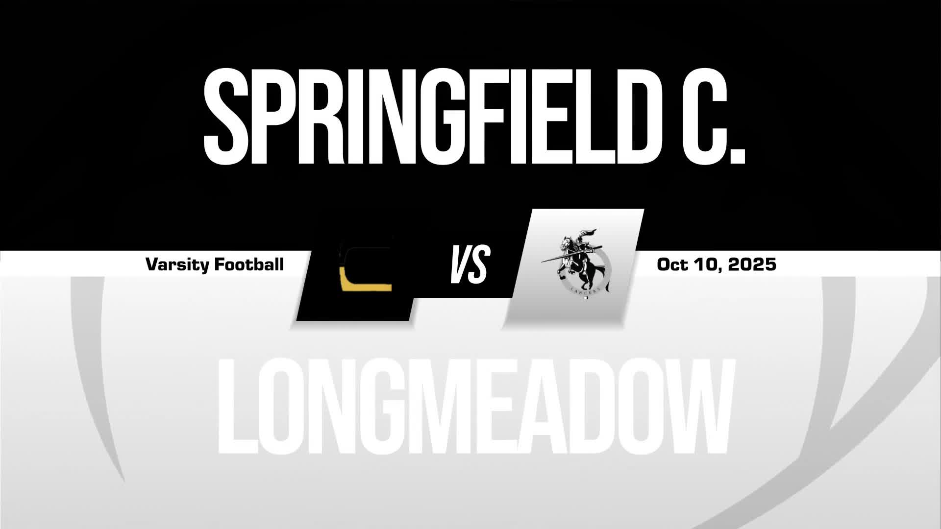 Football Recap: Central Piles Up the Points Against Longmeadow + How To Watch