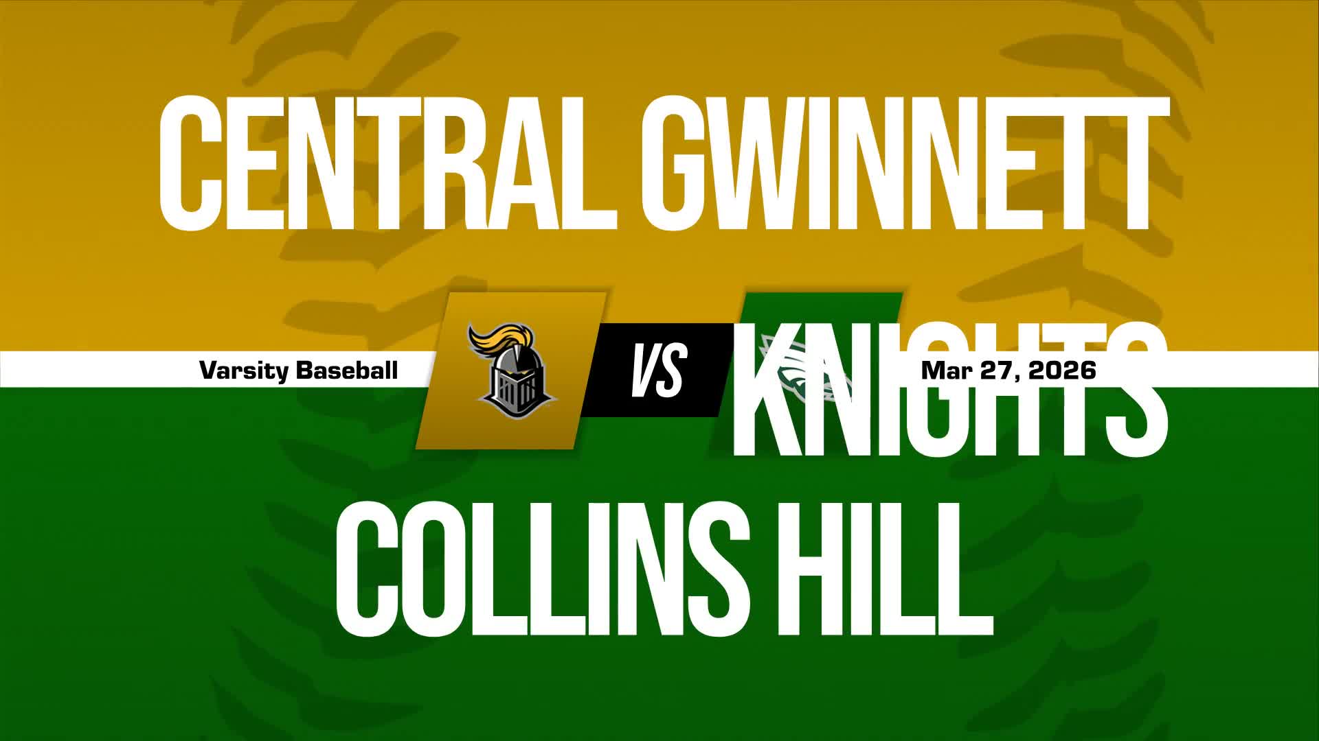 Baseball Recap: Collins Hill Wins Going Away Against Central Gwi