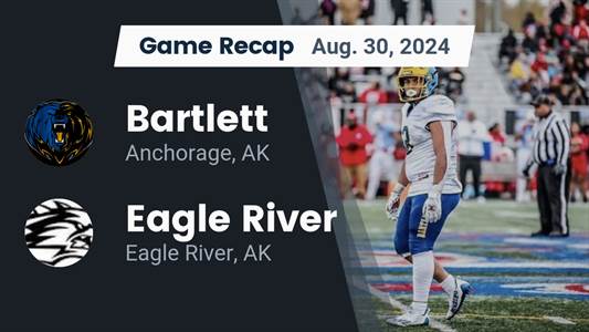 Football Recap: Bartlett Piles Up the Points Against Eagle River