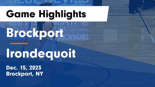 Irondequoit vs. Brockport