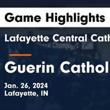 Lafayette Central Catholic comes up short despite  Albert Schwartz's strong performance