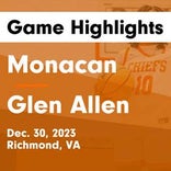 Monacan picks up 17th straight win on the road
