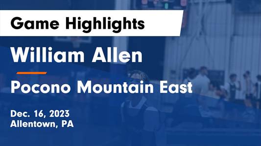 William Allen vs. Pocono Mountain East