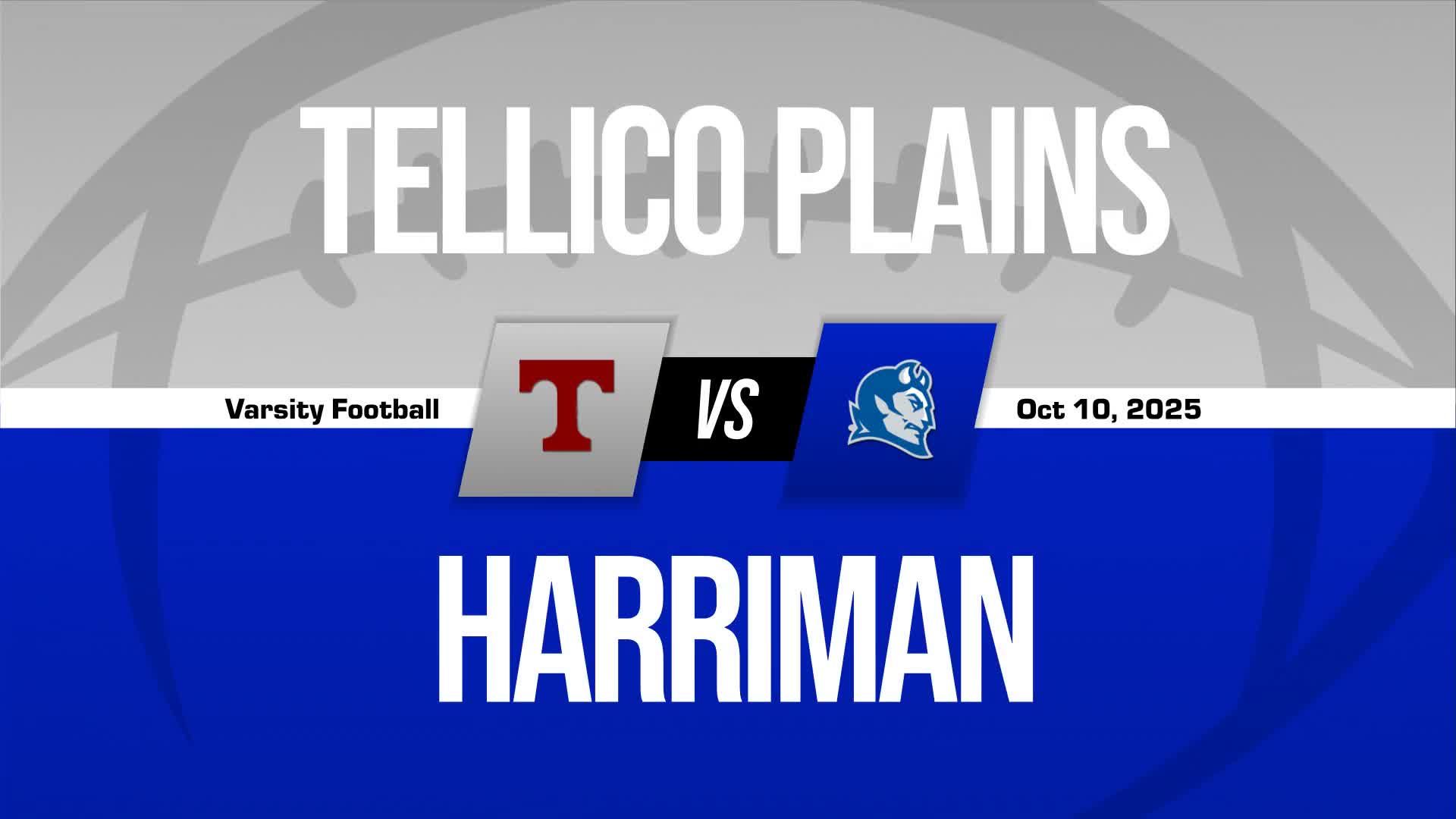 Football Game Preview: Harriman Blue Devils vs. Oliver Springs Bobcats + How To Watch