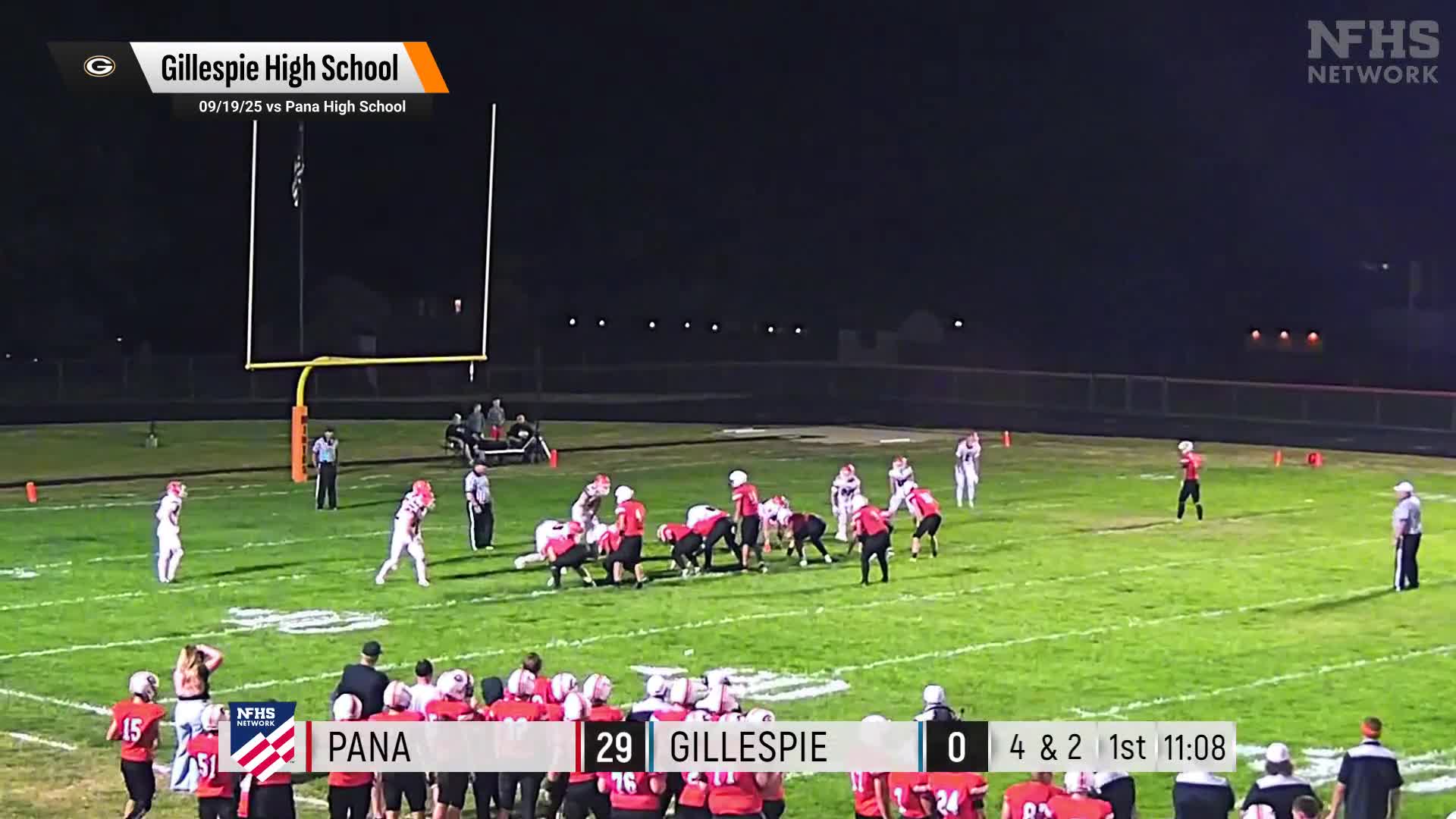 Football Recap: Gillespie Comes Up Short