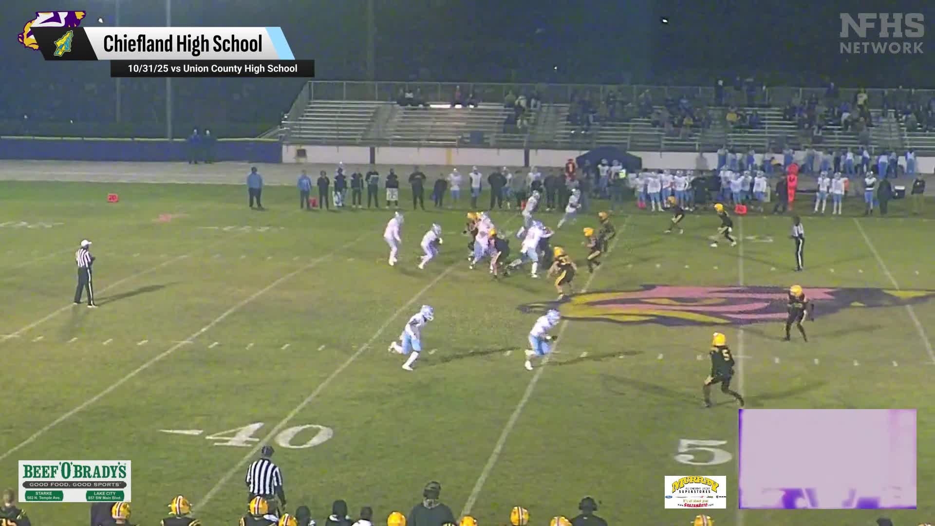 Football Recap: Sneads Takes a Tough Playoff Loss