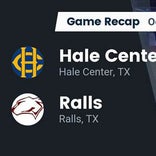 Bovina vs. Hale Center