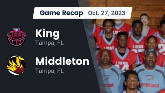 Middleton piles up the points against King