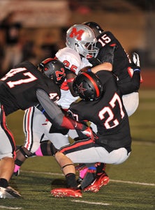 Coppell played with fire and
emotion and it gang tackled.
