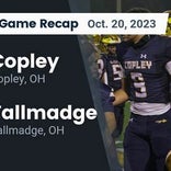 Football Game Recap: Copley Indians vs. Tallmadge Blue Devils