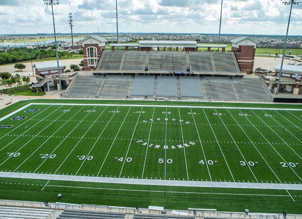 The stadium has seating for 11,000 with both lower and upper levels.