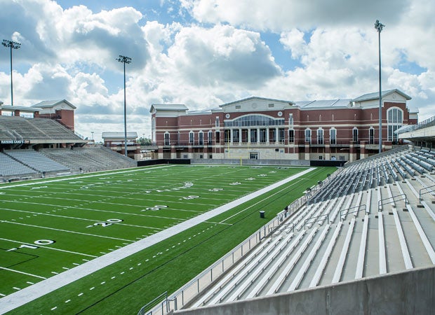 The Berry Center is a multi-purpose sports complex located in Cypress, Texas and the facilities include a stadium, arena and theater. High school football teams in the Cypress-Fairbanks Independent School District play games at the stadium. 