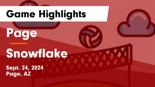 Volleyball Recap: Page Takes a Loss