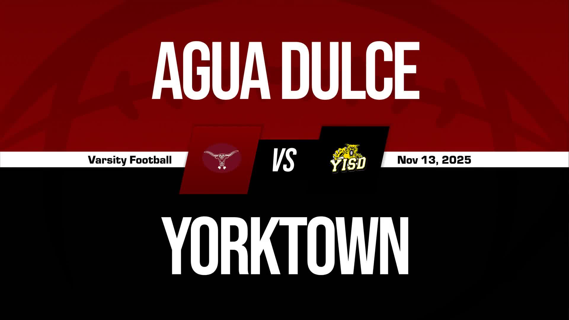 Football Recap: Strong  Effort on D from  Aaron Luke and  Matthew Olguin Leads Yorktown over Agua Dulce + How To Watch